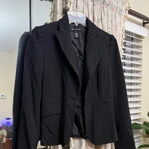 INC International Concepts Black Blazer